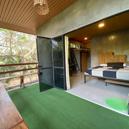 Baan Nork Farmstay บ้านนอก ฟาร์มสเตย์ Nong Nam Daeng Extérieur photo