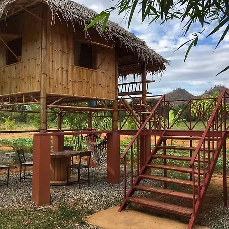Baan Nork Farmstay บ้านนอก ฟาร์มสเตย์ Nong Nam Daeng Extérieur photo